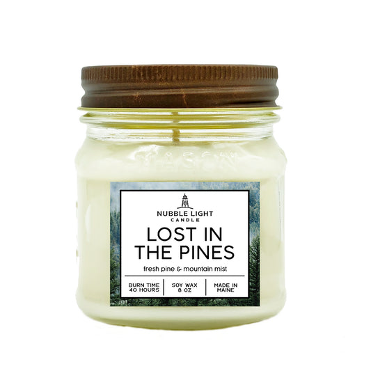 Lost In the Pines 8 oz. Scented Soy Candle